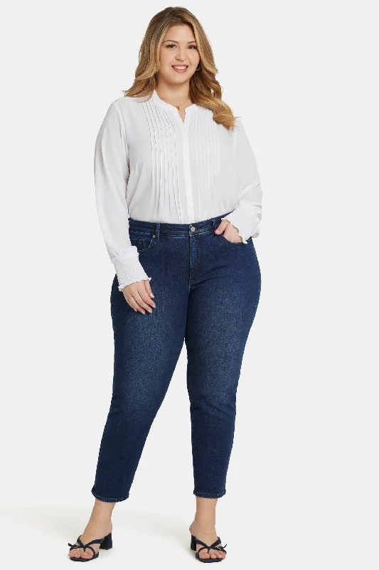 Sheri Slim Ankle Jeans In Plus Size - Marvelous