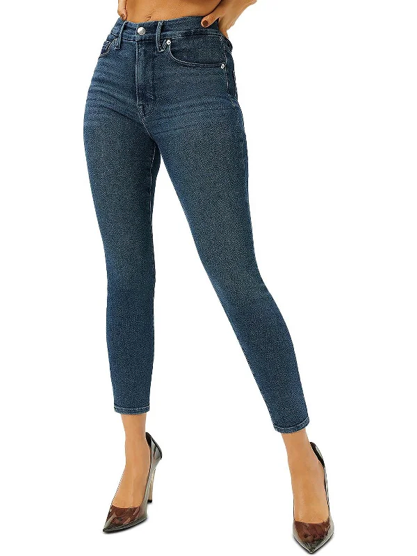 Womens Denim High Rise Skinny Jeans