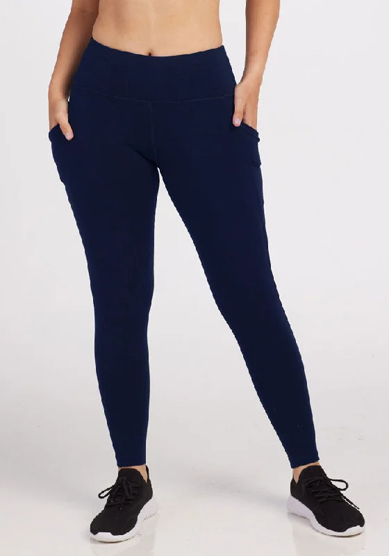 Piper Pocket Leggings - Deep Navy