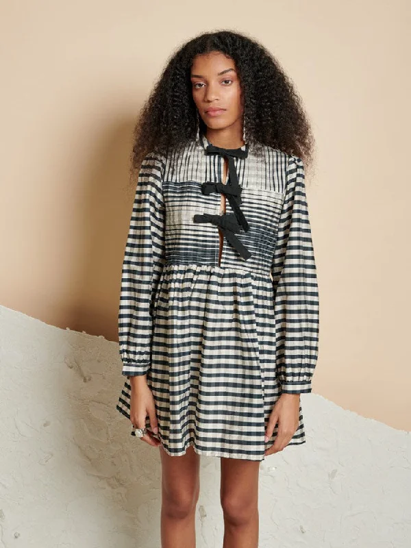 Bobbi Check Mini Dress