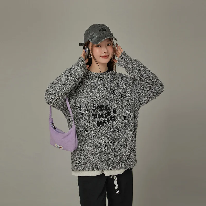 Size Doesnt Matter Knit Stars Sweater